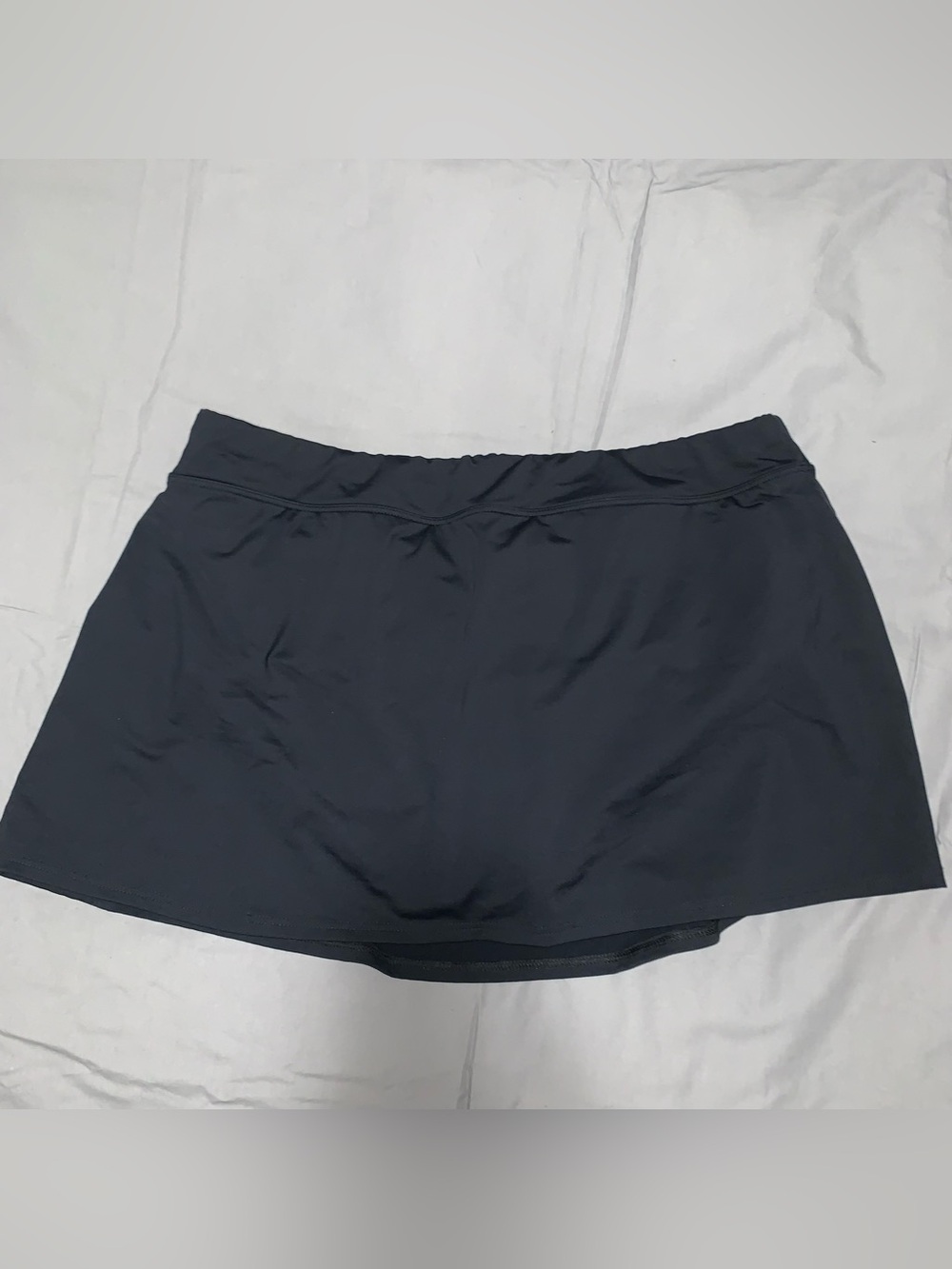 Lands' End Black Swim Skirt Bikini Bottom